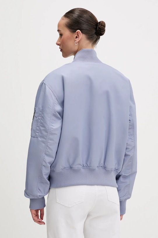 Odzież Tommy Jeans kurtka bomber DW0DW22046 niebieski