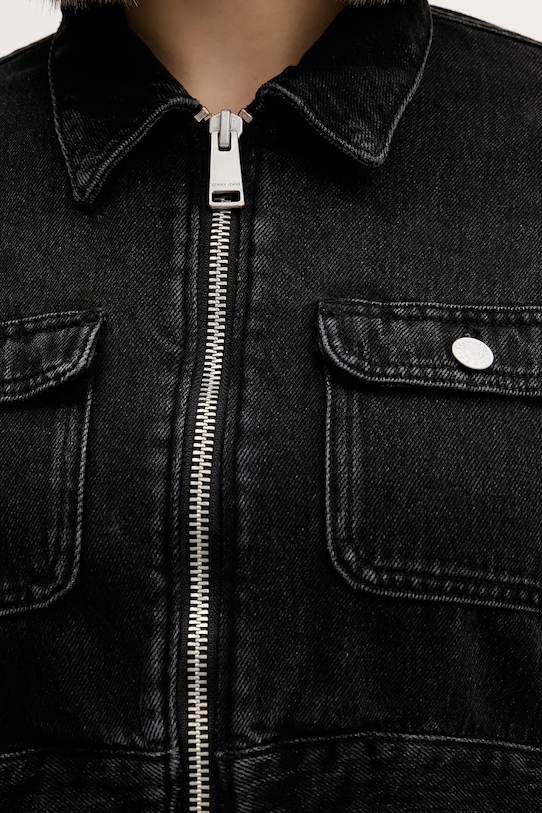 Tommy Jeans giacca di jeans DW0DW22523 nero