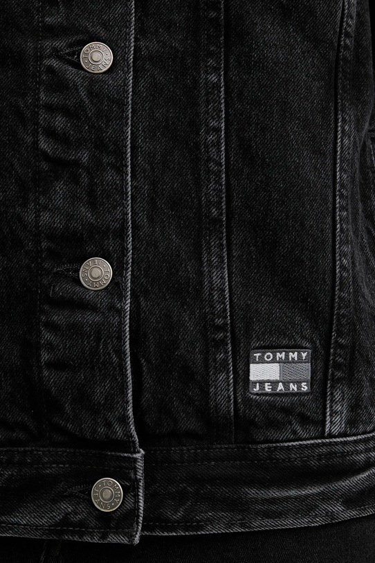 Tommy Jeans kurtka jeansowa DW0DW22602 czarny