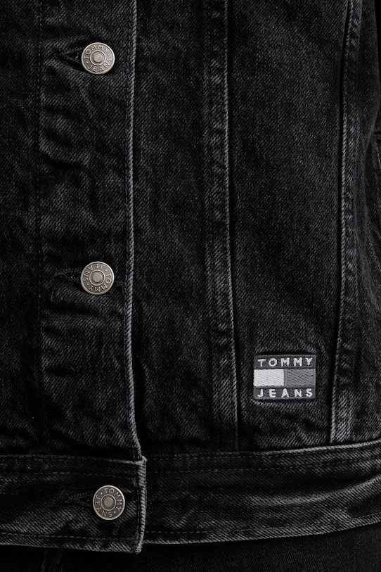 Tommy Jeans kurtka jeansowa DW0DW22602 czarny