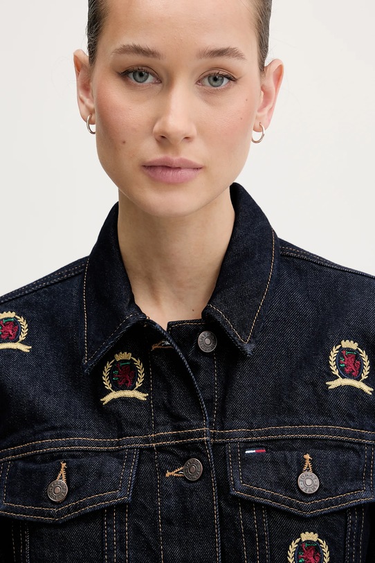 Tommy Jeans kurtka jeansowa granatowy DW0DW22729