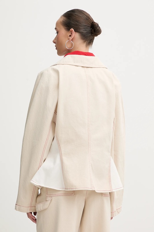 Odzież Stine Goya kurtka jeansowa SG.PS26.O007.2453 beżowy