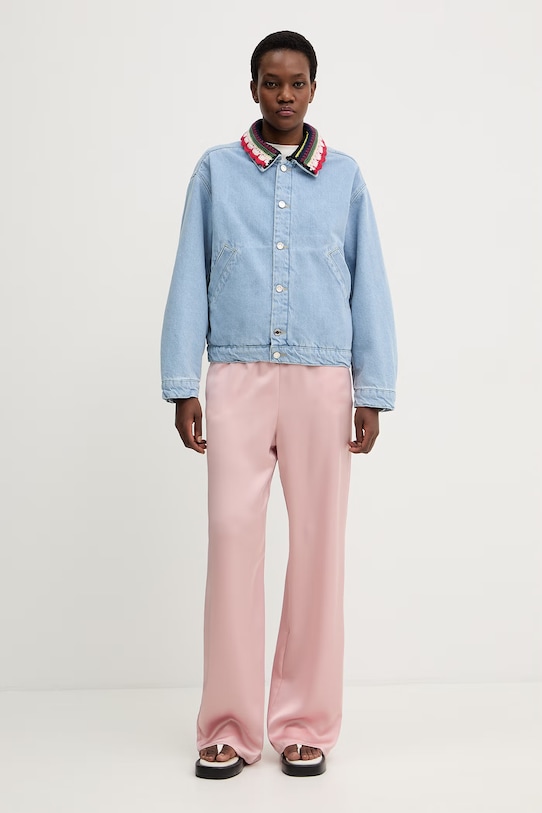 Rifľová bunda Stine Goya SG.SS26.O013.2453 modrá SS26