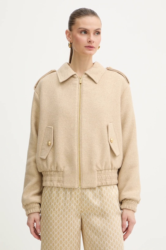 Jakna z dodatkom volne Marciano by Guess ROSY S podlogo bež 6RGL08.7395A