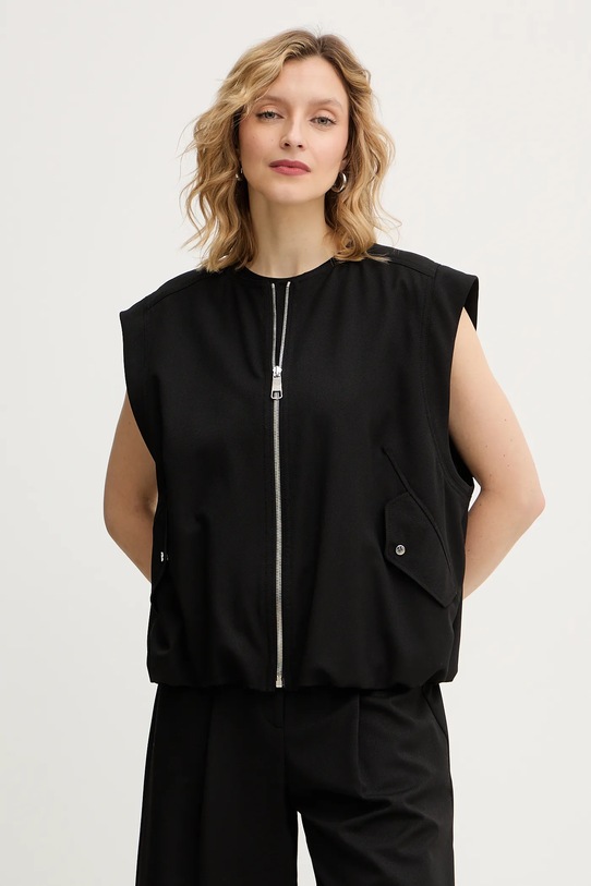 BOSS Orange bezrękawnik nieocieplane czarny 50554857