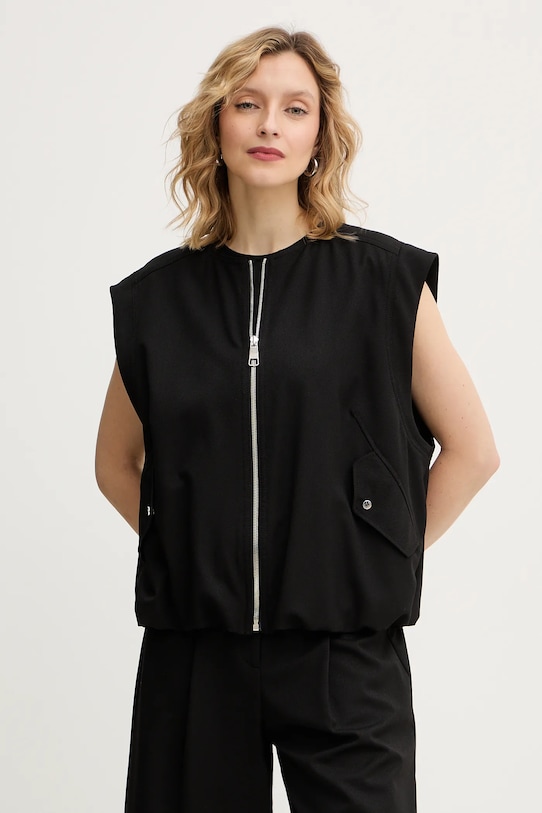 BOSS Orange bezrękawnik nieocieplane czarny 50554857