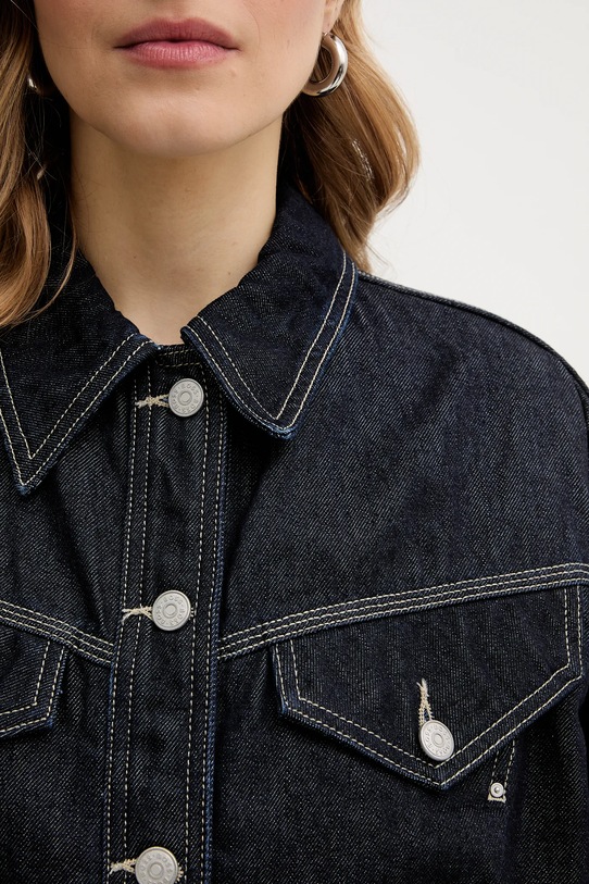 BOSS Orange geacă jeans C BOMBER TRUCKER 1.0 50552464 bleumarin