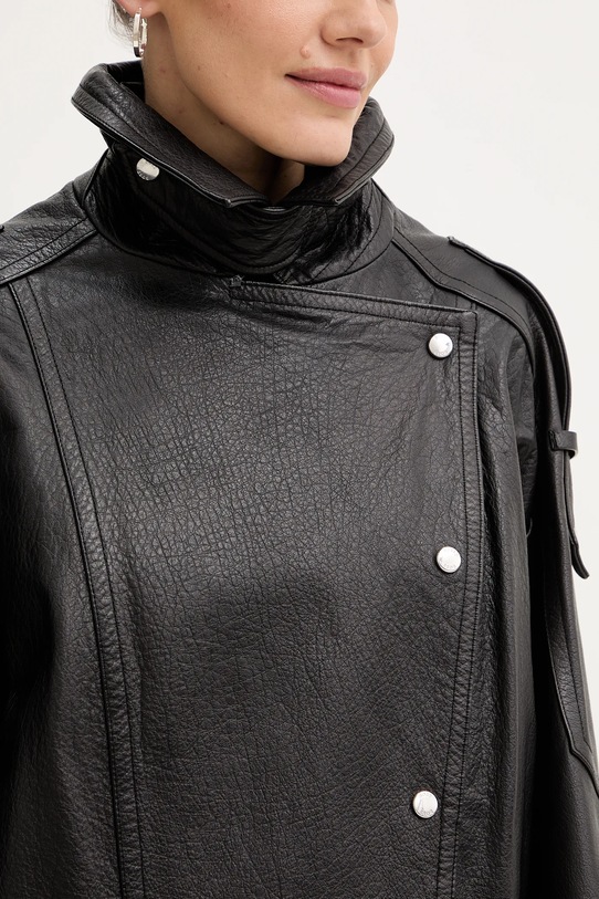 BOSS Orange ramoneska skórzana 50552201