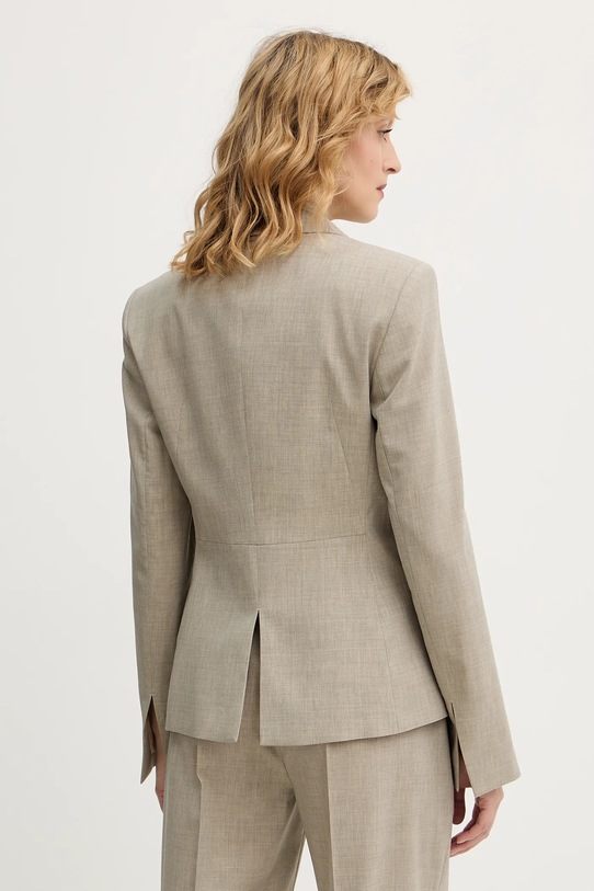 Одежда Шерстяной пиджак BOSS 50542010 бежевый