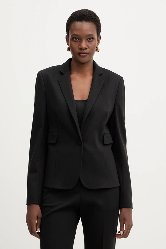 BOSS marynarka Jia14 tkanina czarny 50556336