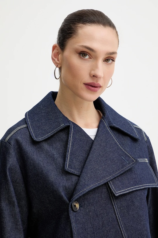 PS Paul Smith kurtka jeansowa granatowy W2R.409J.V31416