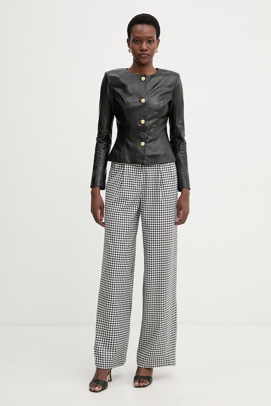 Marciano by Guess коротка куртка жіноча шкіряна CARA G6GL02.L0083 чорний SS26