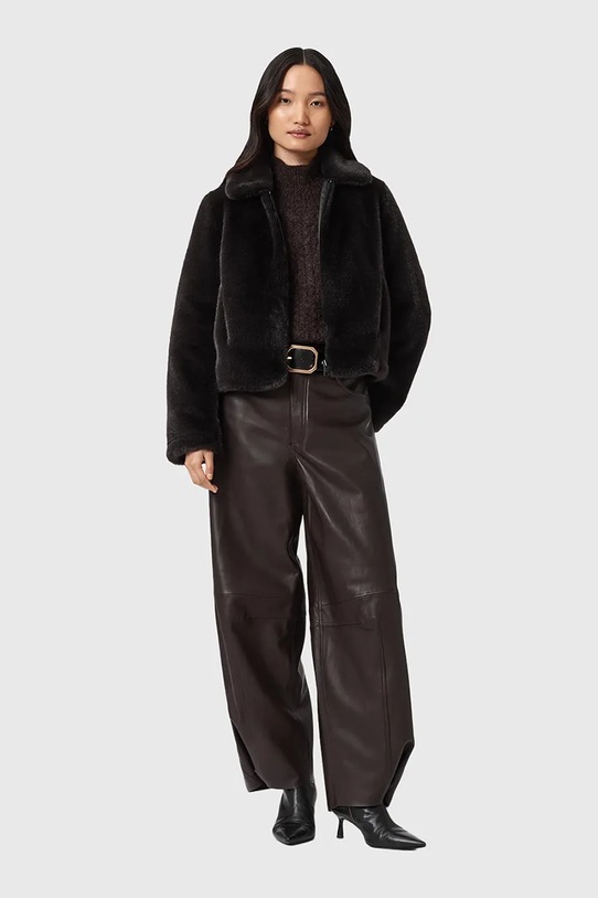 Odzież AllSaints kurtka W080OD brązowy