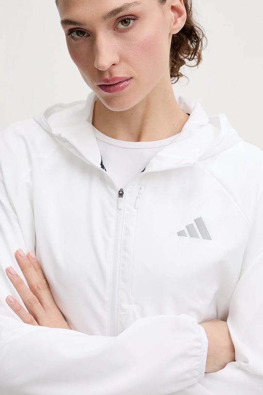adidas Performance kurtka do biegania Run Essentials biały KA0253