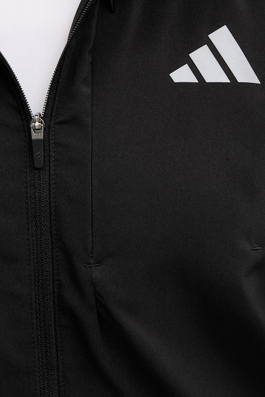 Μπουφάν για τρέξιμο adidas Performance Run Essentials KA4339 μαύρο