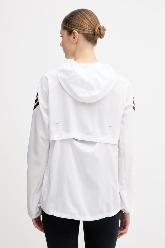 Odzież adidas Performance kurtka do biegania adi365 KQ8072 biały
