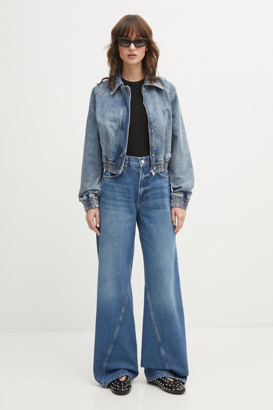 Hugo Blue kurtka jeansowa Gibiusa_B 50553022 niebieski SS26