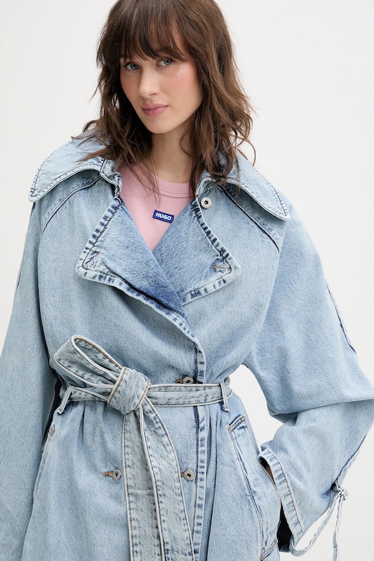 Hugo Blue cappotto Garena_3_B blu 50553569