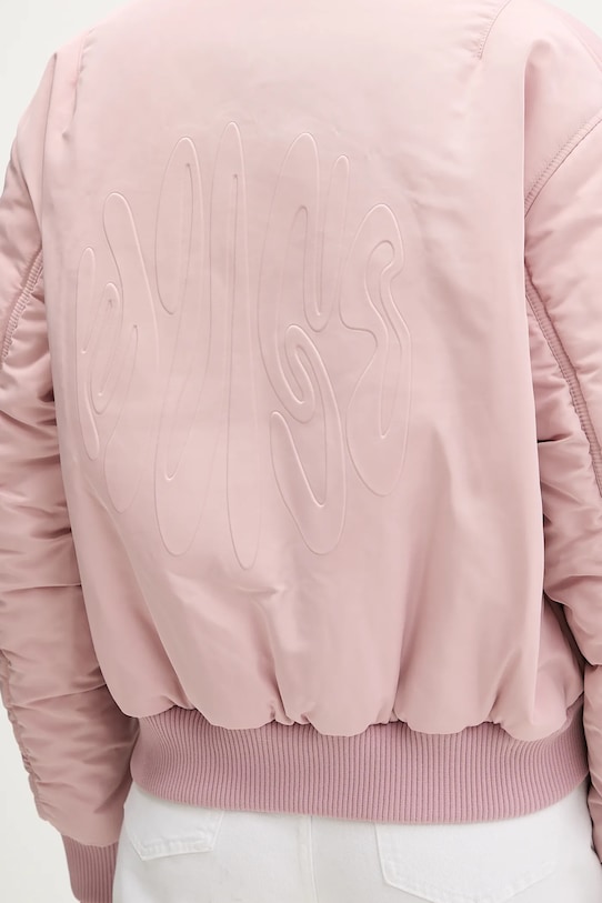 Μπουφάν bomber Hugo Blue 50550702 ροζ