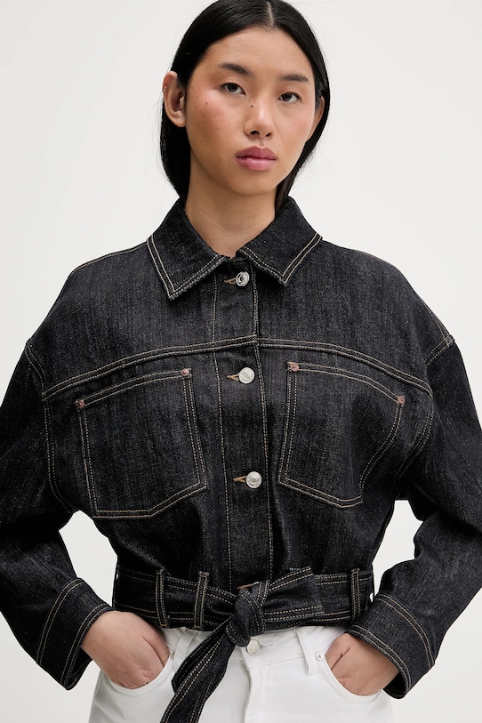 Τζιν μπουφάν HUGO σκούρο μπλε 50558837