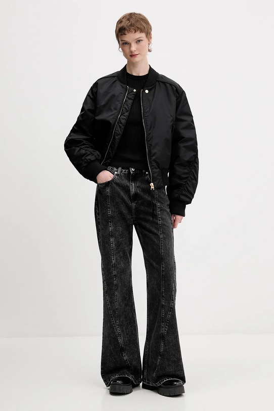 HUGO geacă Ferida-2 50550687 negru SS26