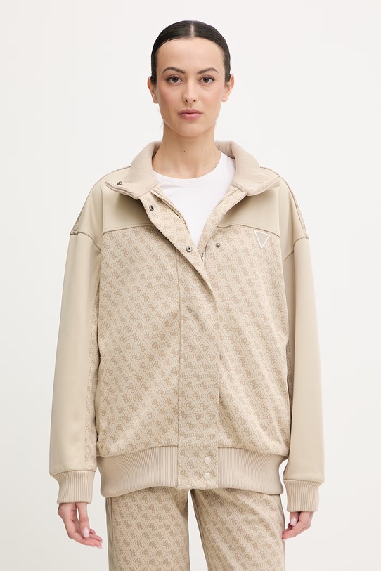 Guess kurtka MAYA nieocieplane beżowy V6RL08.K2042