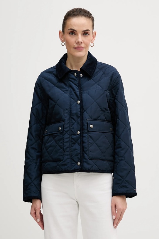 Tommy Hilfiger kurtka bez kaptura granatowy WW0WW47998