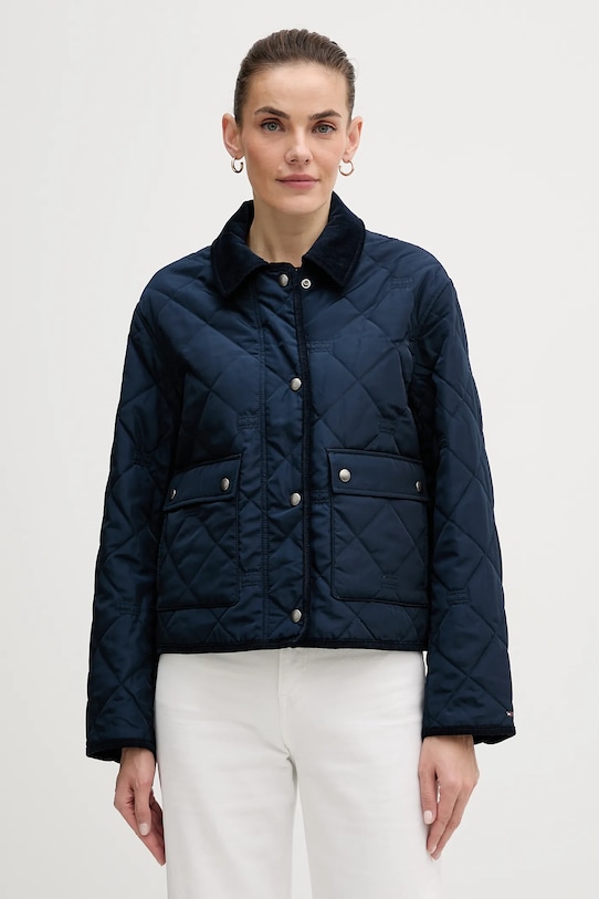 Tommy Hilfiger kurtka bez kaptura granatowy WW0WW47998