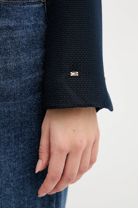 Μπουφάν με προσθήκη μάλλινου υφάσματος Tommy Hilfiger WW0WW47792 σκούρο μπλε