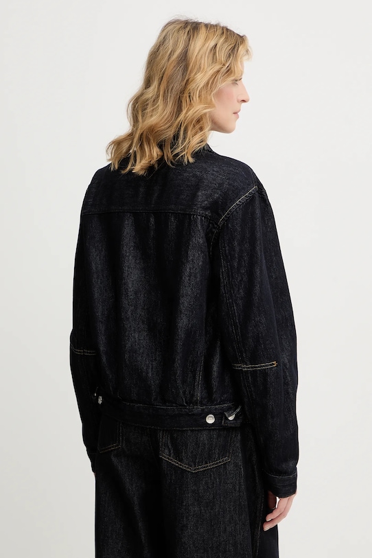 Ρούχα Τζιν μπουφάν Tommy Hilfiger WW0WW49523 σκούρο μπλε