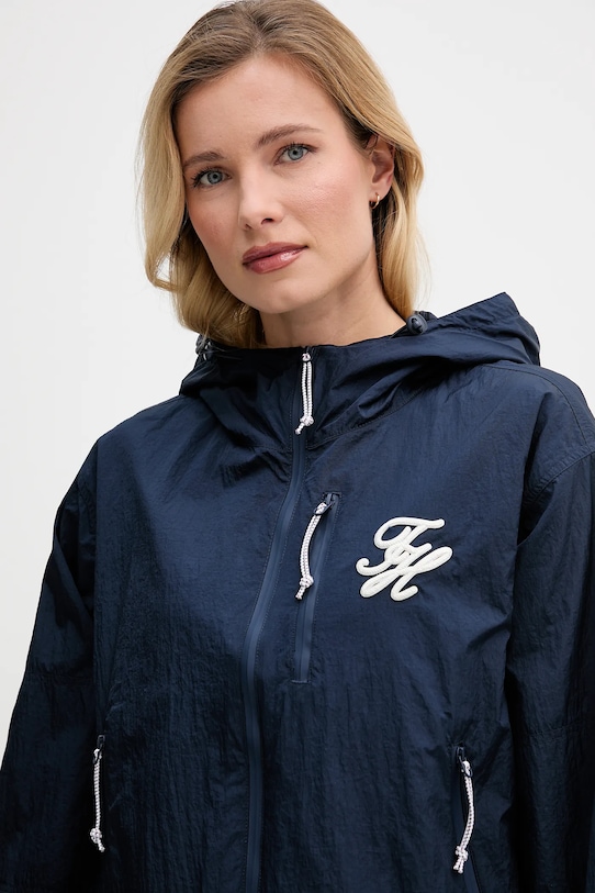 Μπουφάν Tommy Hilfiger σκούρο μπλε WW0WW47769