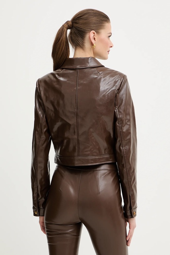 Odzież Guess kurtka BLANDINE W6RL21.WJ620 brązowy