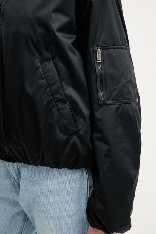 Μπουφάν bomber Guess LORRAINE W6RL26.WJ662 μαύρο