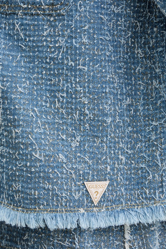 Guess kurtka jeansowa AMANDINA W6RN67.D6871 niebieski