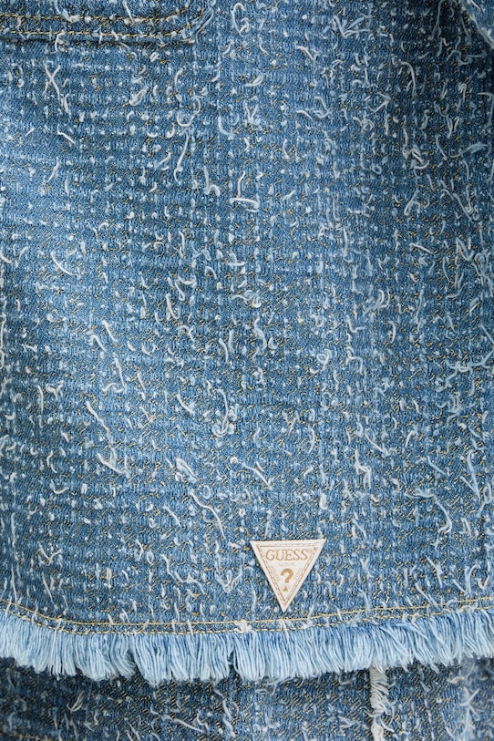 Guess kurtka jeansowa AMANDINA W6RN67.D6871 niebieski