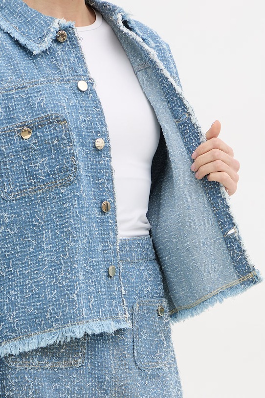 Guess kurtka jeansowa AMANDINA W6RN67.D6871