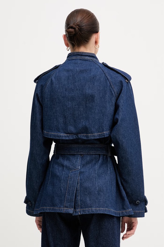 Odzież Polo Ralph Lauren kurtka jeansowa 211A96316 niebieski