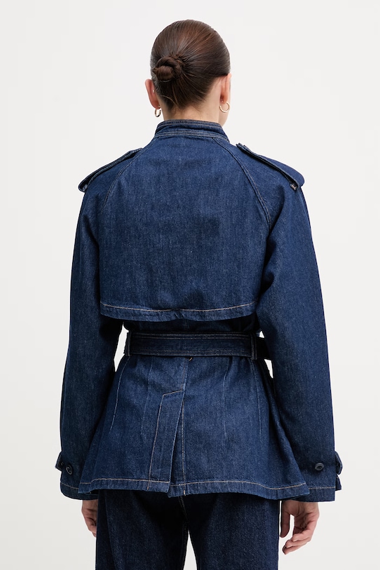 Odzież Polo Ralph Lauren kurtka jeansowa 211A96316 niebieski