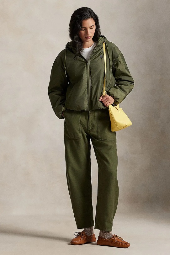 Odzież Polo Ralph Lauren kurtka 211A93243 zielony