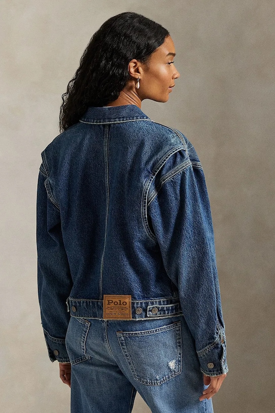 Polo Ralph Lauren kurtka jeansowa 211A93907 niebieski SS26