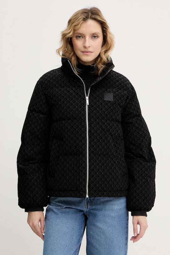 Μπουφάν με επένδυση από πούπουλα Calvin Klein άλλο μαύρο LV044E516G