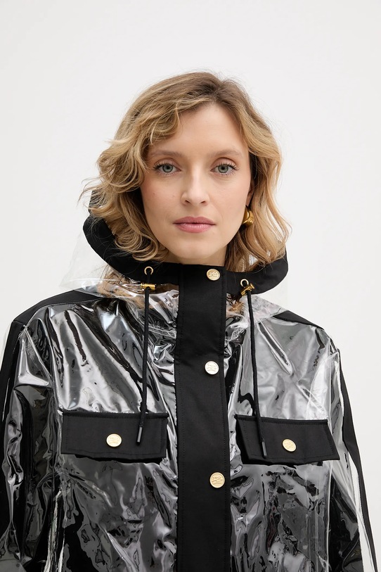 Jakna Karl Lagerfeld CLEAR FASHION transparentna B1W15039