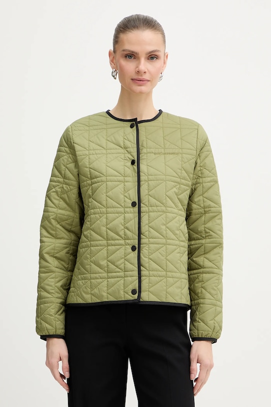 Karl Lagerfeld kurtka K QUILT nieocieplane zielony B1W15041