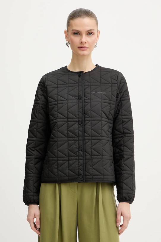 Karl Lagerfeld kurtka K QUILT nieocieplane czarny B1W15041