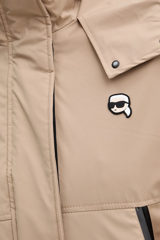 Karl Lagerfeld kurtka IKON LWEMP606 beżowy