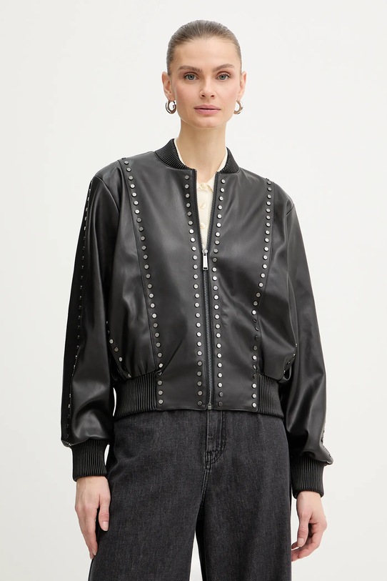 Karl Lagerfeld kurtka bomber nieocieplane czarny B1W14036