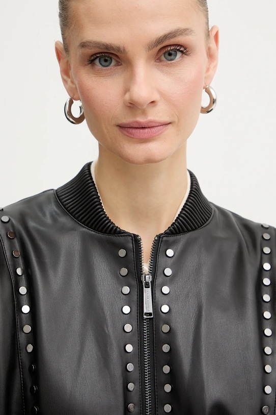 Karl Lagerfeld kurtka bomber czarny B1W14036