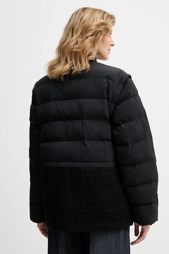 Μπουφάν με προσθήκη μάλλινου υφάσματος Karl Lagerfeld μαύρο B1W15010