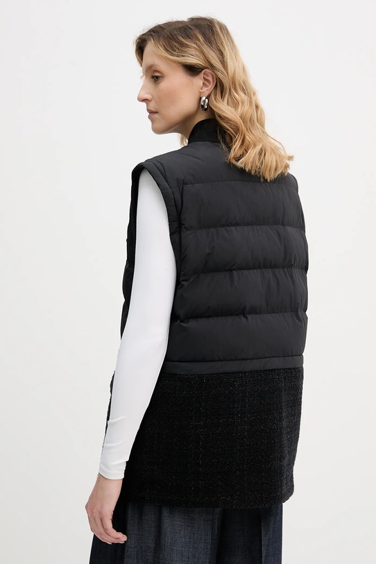 Μπουφάν με προσθήκη μάλλινου υφάσματος Karl Lagerfeld B1W15010 μαύρο