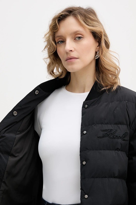 Μπουφάν με προσθήκη μάλλινου υφάσματος Karl Lagerfeld B1W15010